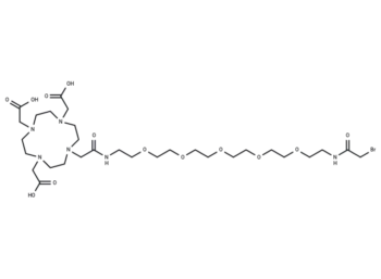Bromoacetamido-PEG5-DOTA