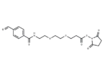 Ald-Ph-amido-PEG2-C2-NHS ester