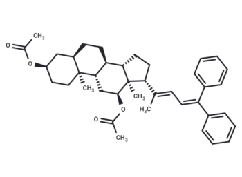 D20,23-3a,12a-diacetoxy-24,24-diphenylcholadiene
