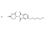 Thalidomide-5-O-C4-NH2 hydrochloride