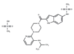 Delavirdine mesylate