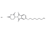 Thalidomide-5-O-C6-NH2 hydrochloride