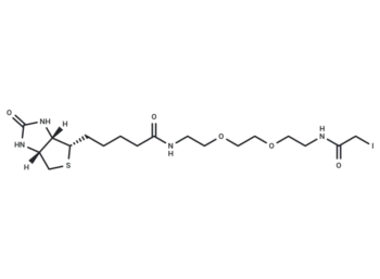 Biotin-PEG2-C2-iodoacetamide
