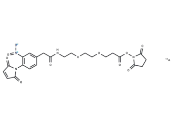 Mal-NO2-Ph-PEG12-NHS