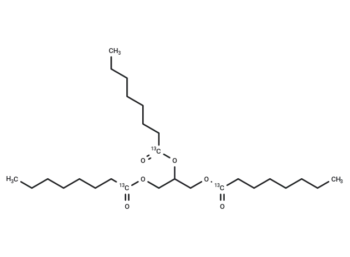 1,2,3-Trioctanoyl-rac-glycerol-13C3