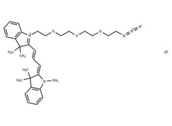 N-methyl-N'-(azide-PEG3)-Cy3