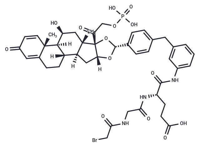 Glucocorticoid receptor agonist-1 phosphate Gly-Glu-Br