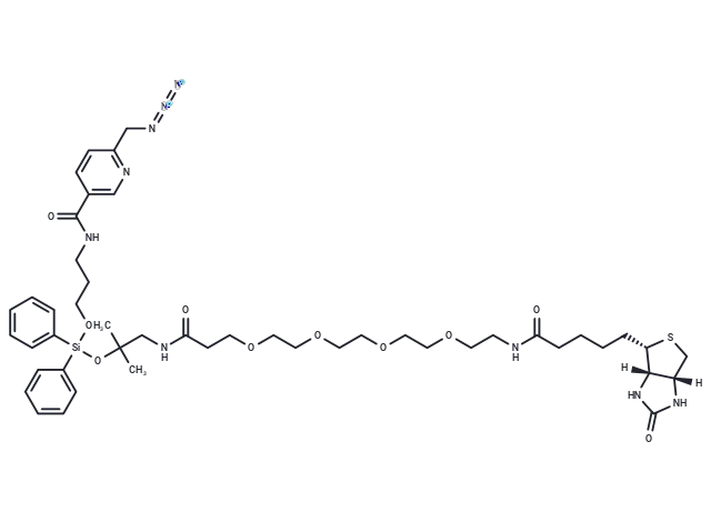 Biotin-PEG4-dialkoxydiphenylsilane-picolyl azide CgoaEGY7OCSEK8r8AAAAALwFtZo293- Immunomart