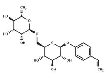 Vinylphenol, O-[L-Rhamnopyranosyl-(1-6)-?-D-glucop