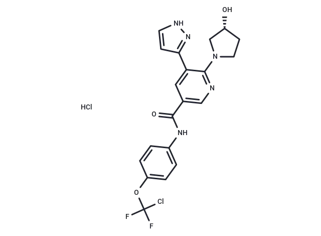 Asciminib hydrochloride