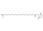 Acid-C2-PEG4-C2-NHS ester