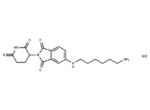 Thalidomide 5′-amine-alkylC6-amine