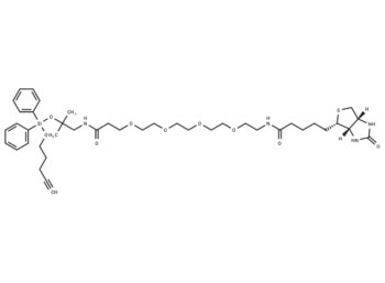 Biotin-PEG4-amino-t-Bu-DADPS-C3-alykne