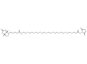 Biotin-PEG8-NHS ester