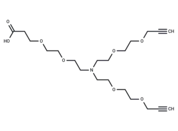 N-(PEG2-C2-acid)-N-bis(PEG2-propargyl)