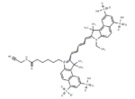 Trisulfo-Cy5.5-Alkyne