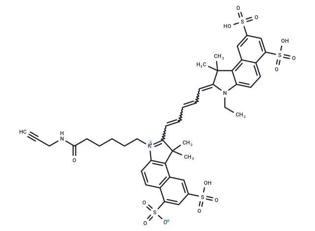 Trisulfo-Cy5.5-Alkyne