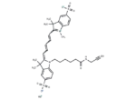 DiSulfo-Cy5 alkyne