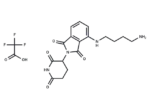 Thalidomide-NH-C4-NH2 TFA 1 Thalidomide-NH-C4-NH2 TFA