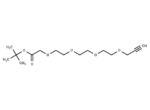 Propargyl-PEG3-OCH2-Boc
