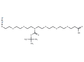 N-(Azido-PEG2)-N-Boc-PEG3-acid