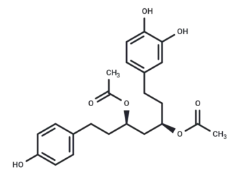 1-(3,4-Dihydroxyphenyl)-7-(4-hydroxyphenyl)heptane-3,5-diyl diacetate