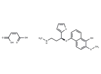 (S)-5-hydroxy-6-methoxy Duloxetine maleate