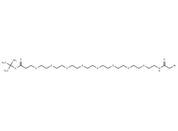 Bromoacetamido-PEG8-Boc