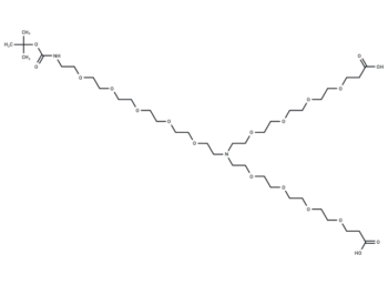 N-(Boc-PEG5)-N-bis(PEG4-acid)