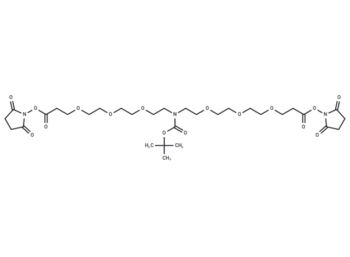 N-Boc-N-bis(PEG3-NHS ester)