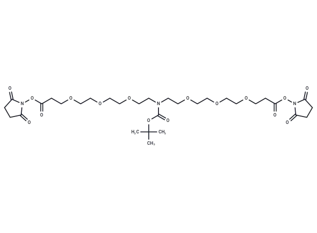 N-Boc-N-bis(PEG3-NHS ester)