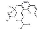 (+)-trans-3′-Acetyl-4′-isobutyrylkhellactone