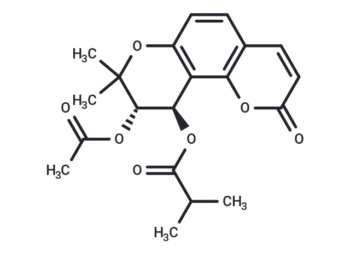 (+)-trans-3'-Acetyl-4'-isobutyrylkhellactone