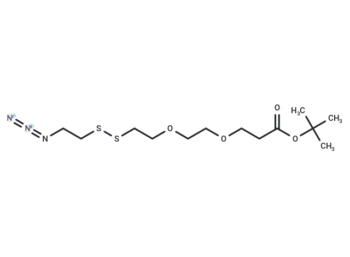 Azidoethyl-SS-PEG2-Boc