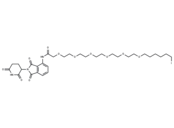 Pomalidomide-PEG6-butyl iodide