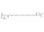 Boc-PEG4-C2-NHS ester