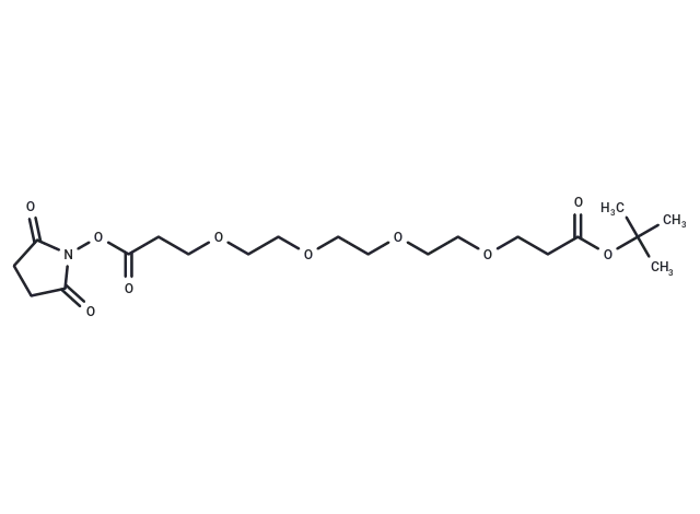 Boc-PEG4-C2-NHS ester