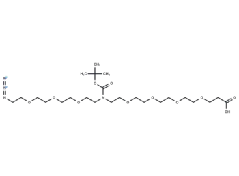 N-(Azido-PEG3)-N-Boc-PEG4-acid