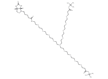N-(Biotin-PEG4)-N-bis(PEG4-Boc)