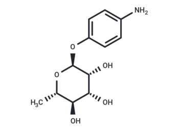 4-Aminophenyl 6-deoxy-α-L-mannopyranoside