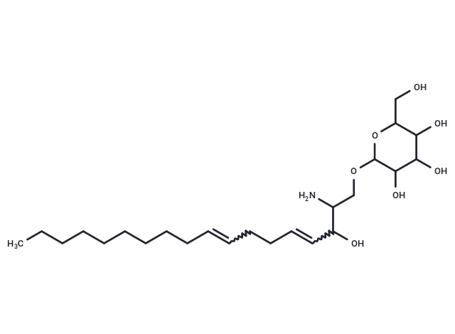 1-β-D-Glucosylsphingadienine (d18:2 (4E