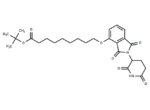 Thalidomide-O-C8-Boc 1 Thalidomide-O-C8-Boc