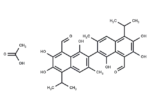 (R)-(-)-Gossypol acetic acid