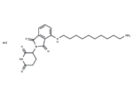 Thalidomide-NH-C10-NH2 hydrochloride 1 Thalidomide-NH-C10-NH2 hydrochloride