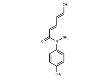 Sorbic acid, 1-p-tolylhydrazide