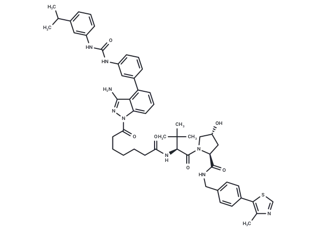 PROTAC VEGFR-2 degrader-1 PROTAC VEGFR-2 degrader-1
