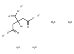 Citric acid trilithium salt tetrahydrate