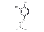 Caffeic Acid-13C3
