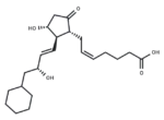 8-iso-16-cyclohexyl-tetranor Prostaglandin E2