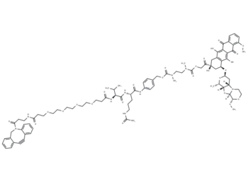 DBCO-PEG4-VC-PAB-DMEA-PNU-159682